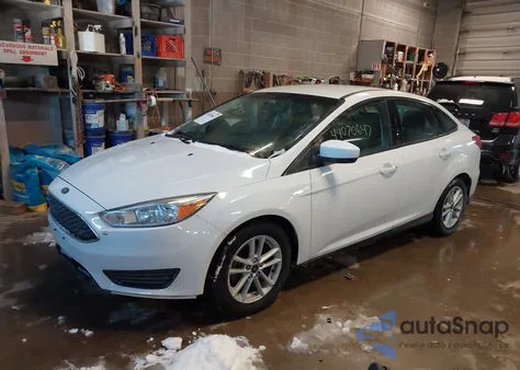 2018 Ford Focus Se из США, поврежденный, VIN 1FADP3F25JL262349